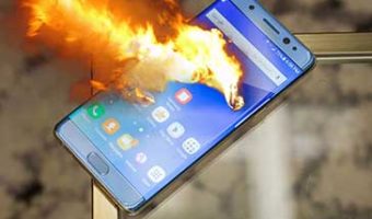 Enflamed Galaxy Note 7