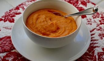 Roasted Carrot Parsnip and Ginger Soup