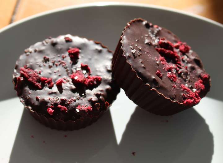 Raspberry Truffles